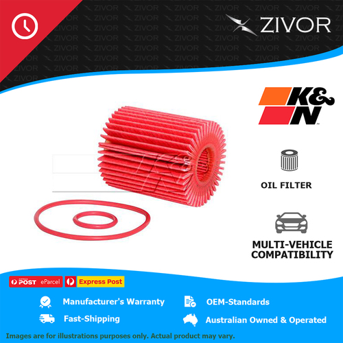 New K&N Oil Filter For LEXUS LS460 USF40R 4.6L 1UR-FSE #HP-7023