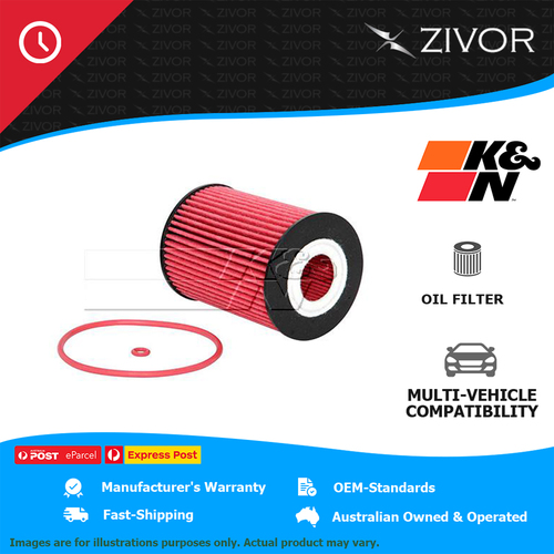 New K&N Oil Filter For MERCEDES-BENZ S350 W222 BlueTEC 3.0L OM642 #HP-7028