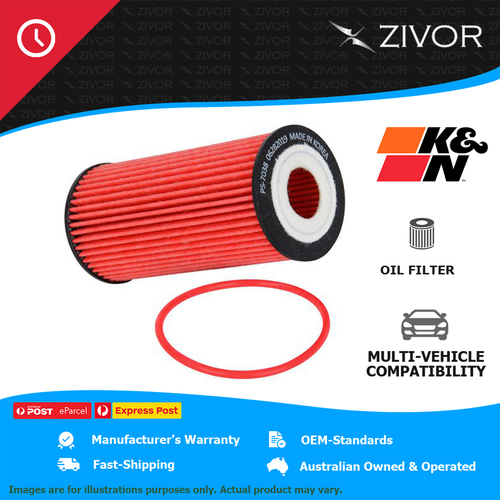 New K&N High Oil Filter For SKODA SUPERB 3V3 162TSI 2.0L CHHB #HP-7038