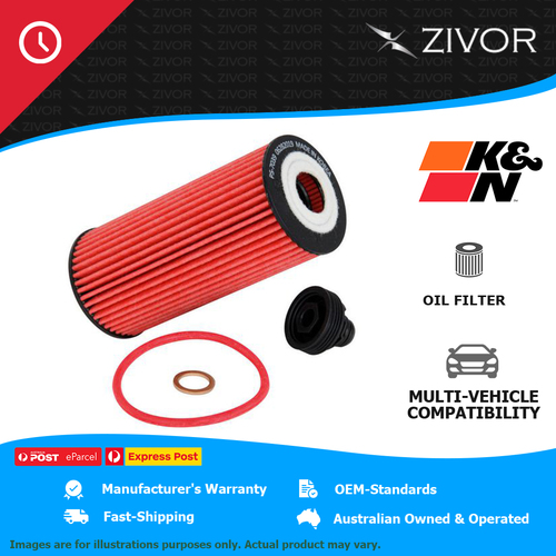 New K&N High Performance Oil Filter For BMW 218d F45 2.0L B47 C20 A #HP-7039
