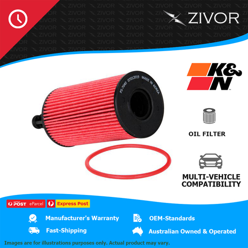 New K&N High Oil Filter For MERCEDES-BENZ C300 W204 3.0L M272 #HP-7040