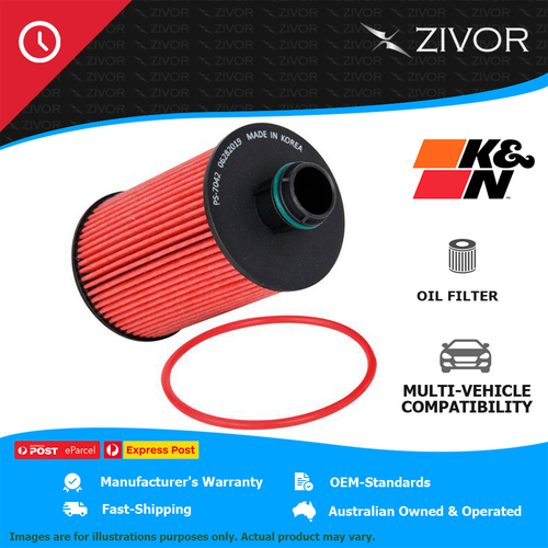 New K&N High Performance Oil Filter For HOLDEN CRUZE JH 2.0L Z20D1 #HP-7042