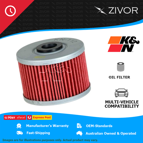 New K&N Oil Filter Cartridge For Honda CRF250M 250 #KN-112