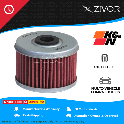New K&N Oil Filter Cartridge For Honda VT125C Shadow 125 #KN-113