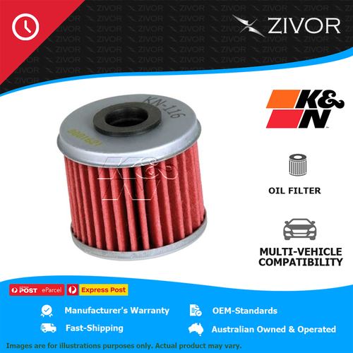 New K&N Oil Filter Cartridge For HM Moto 490 CRE-F X IE 490 #KN-116