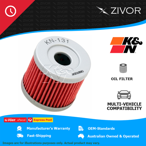 New K&N Oil Filter Cartridge For Suzuki UC150 Epicuro 150 #KN-131