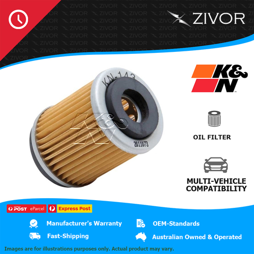 New K&N Oil Filter Cartridge For Yamaha XT200 200 #KN-143