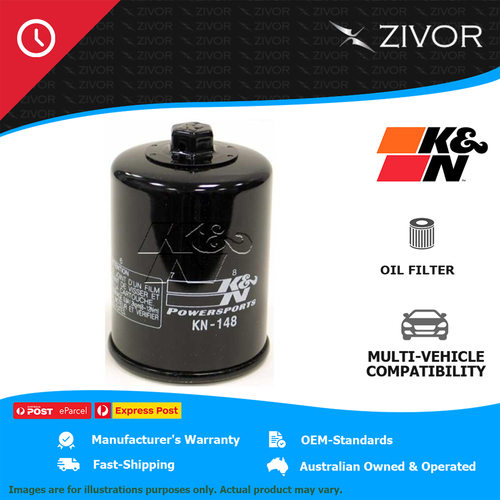 New K&N Oil Filter Spin On For TGB 400 Target E/LE 400 #KN-148