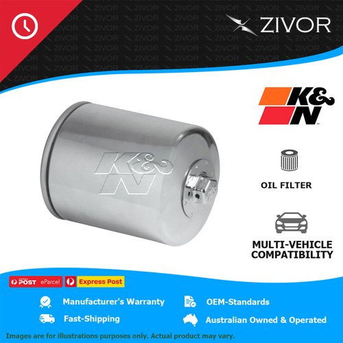 K&N Oil Filter Spin On For Harley Davidson FXSTC Softail Custom 82 CI #KN-171C