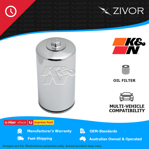 K&N Oil Filter For Harley Davidson FXDB Dyna Glide Sturgis 82 CI #KN-173C