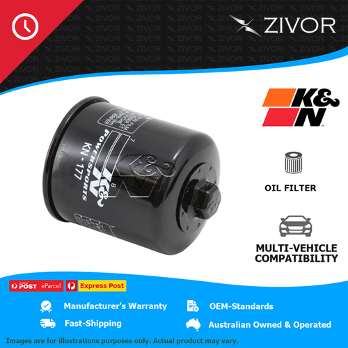 New K&N Oil Filter Spin On For Buell Ulysses Police XB12XP 1200 #KN-177