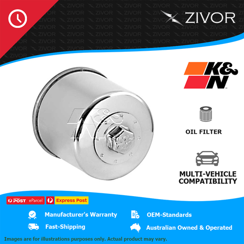 New K&N Oil Filter Spin On For Triumph Bonneville T214 SE 865 #KN-204C