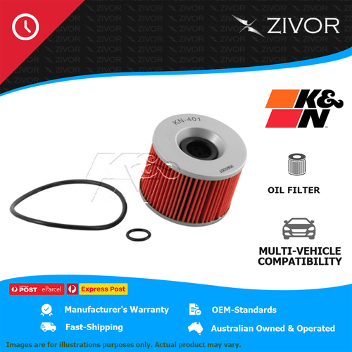 New K&N Oil Filter Cartridge For Kawasaki KZ1000C/P Police 1015 #KN-401