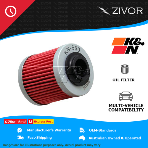 New K&N OIL FILTER For Can-Am DS450 EFI X mx 450 #KN-560