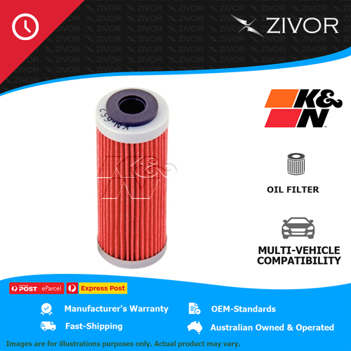 New K&N Oil Filter Cartridge For KTM 250 Freeride F 250 #KN-652