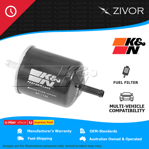 New K&N Fuel Filter For Nissan NX 2.0L L4 Gas #PF-1100