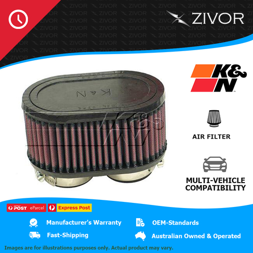 New K&N Universal Rubber Air Filter For Norton Commando 850 850 #R-0990