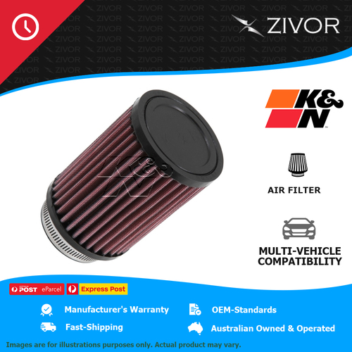 New K&N Performance 127mm Air Filter Round-cotton gauze 1Y Warranty #RD-0710