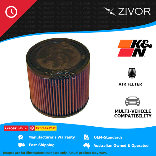 New K&N 152mm Air Filter Round Tapered-cotton gauze 1 Year Warranty #RD-1450