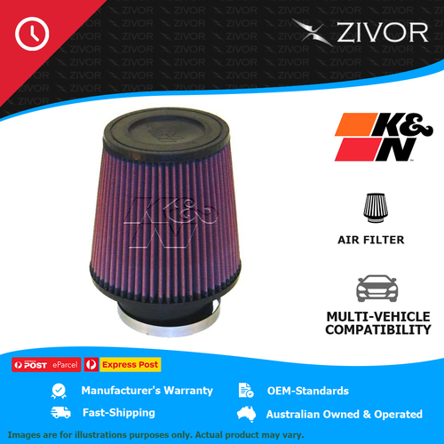 New K&N 152mm Air Filter Round Tapered-cotton gauze 1 Year Warranty #RE-0950