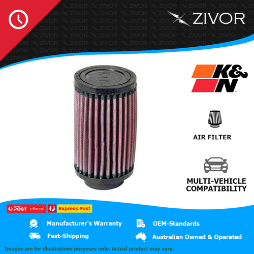 New K&N 127mm Air Filter Round - cotton gauze 1 Year Warranty #RU-0210