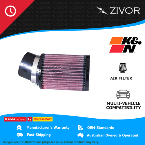 New K&N Performance 127mm Air Filter Round-cotton gauze 1Y Warranty #RU-1760
