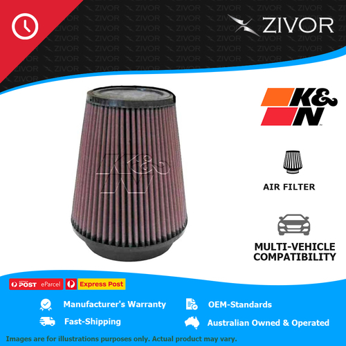 New K&N Performance 178mm Air Filter Round-cotton gauze 1Y Warranty #RU-2800