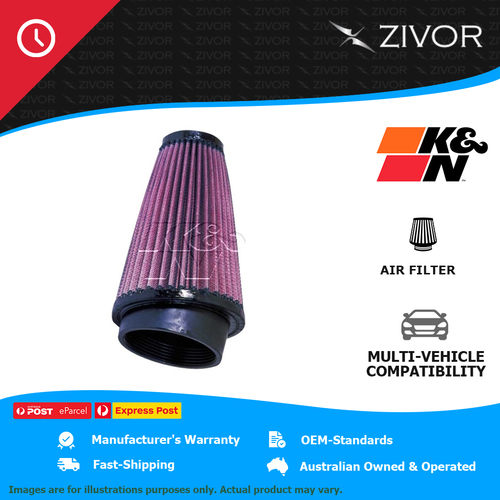 New K&N 152mm Air Filter Round - cotton gauze 1 Year Warranty #RU-3120