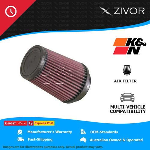 New K&N 146mm Air Filter Round Tapered-cotton gauze 1 Year Warranty #RU-5111