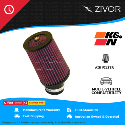New K&N 167mm Air Filter Round Tapered-cotton gauze 1 Year Warranty #RX-3800