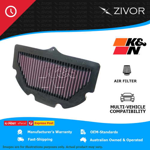 New K&N Performance Air Filter Panel For Suzuki GSXR750 750 #SU-7506
