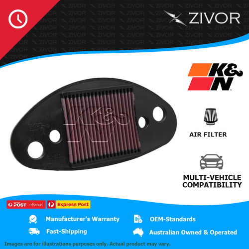 New K&N Air Filter Panel For Suzuki C50 Boulevard 805 #SU-8001