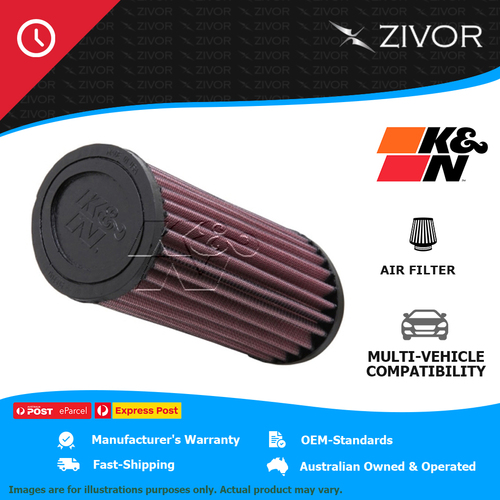 K&N Performance Air Filter Oval For Triumph Bonneville T100 Black 865 #TB-9004