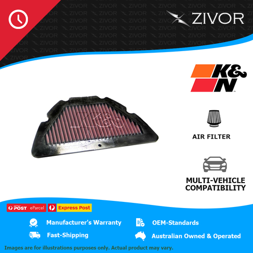 New K&N Air Filter Trapezoidal For Yamaha YZF R1 LE 998 #YA-1004