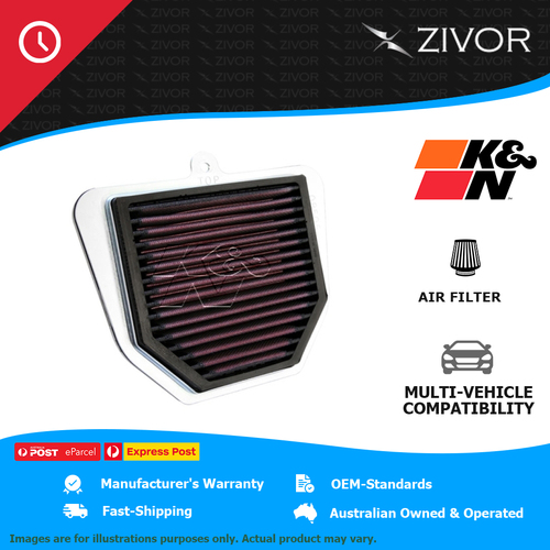 New K&N Performance Air Filter Panel For Yamaha FZ1 Fazer 998 #YA-1006