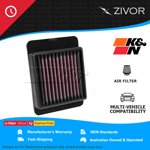 New K&N Reusable High Flow Air Filter For Suzuki GSXS125 124 #YA-3215