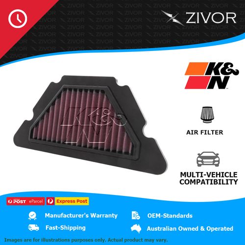 New K&N Performance Air Filter Panel For Yamaha FZ6R 600 #YA-6009