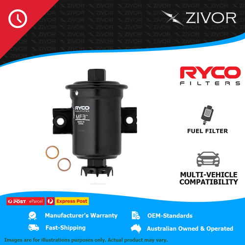 New RYCO Fuel Filter In-Line .34kg original manufacturer standard MF3
