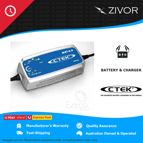 New CTEK Battery Charger 24V 4Amp 1.05kg - 2 Year Warranty MXT4.0