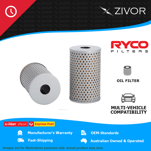 New RYCO Oil Filter Cartridge For VOLVO BUS/TRUCK FE 7.7L D8K R2008P