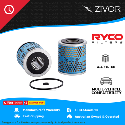 New RYCO Oil Filter Cartridge For MORRIS MINOR 1000 0.95L A-Series 948cc R2053P