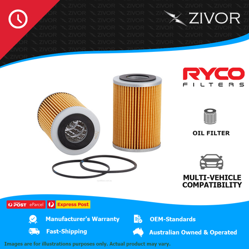 New RYCO Oil Filter Cartridge For AUSTIN A40 Mk 2 Countryman R2058P