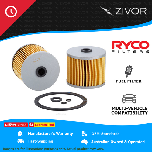 New RYCO Fuel Filter Cartridge For TOYOTA LANDCRUISER HJ60 4.0L 2H R2423P
