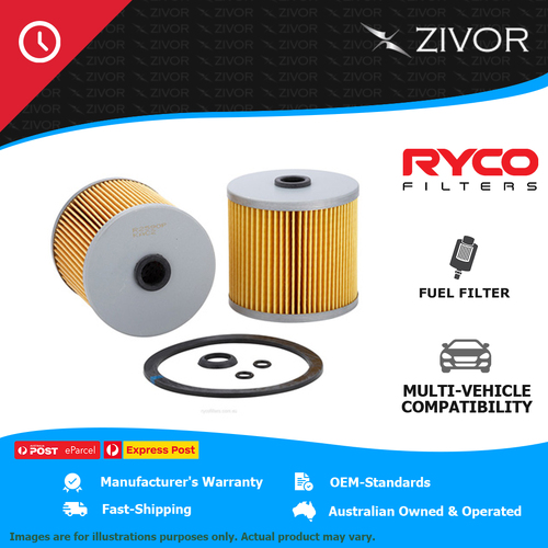 New RYCO Fuel Filter Cartridge For TOYOTA LANDCRUISER HDJ79R 4.2L 1HD-FTE R2590P
