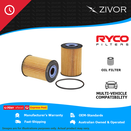 New RYCO Oil Filter Cartridge For NISSAN CARAVAN E25 (GREY IMPORT) R2593P