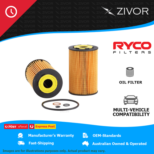 New RYCO Oil Filter Cartridge For BMW 316i E36 1.6L M43 B16 R2597P