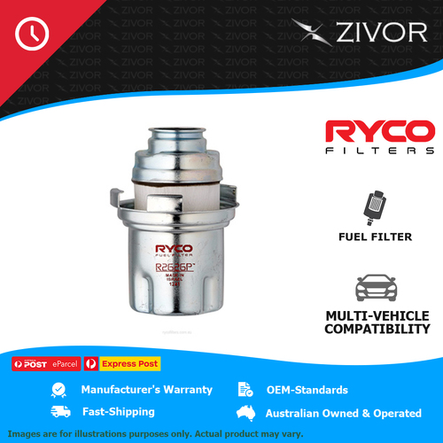 New RYCO Fuel Filter Cartridge For SUBARU OUTBACK B3A BH 3.0L EZ30D R2626P