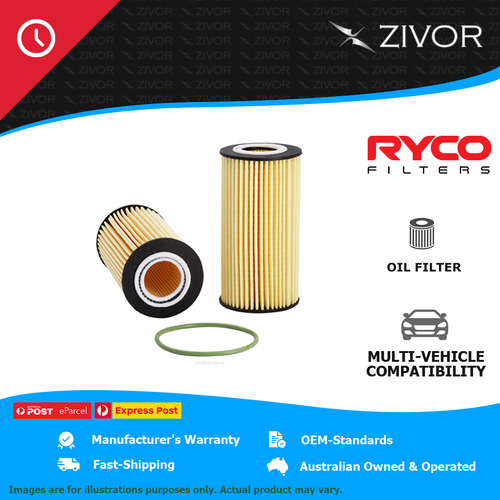 New RYCO Oil Filter Cartridge For VOLVO S80 D5 2.4L D5244T4 R2633P