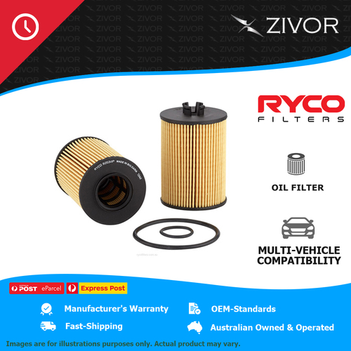 New RYCO Oil Filter Cartridge For MORRIS MINOR 1000 0.95L A-Series 948cc R2634P