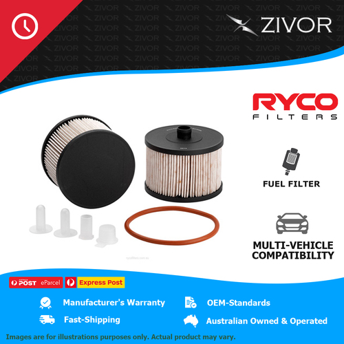 New RYCO Fuel Filter Cartridge For FIAT SCUDO 2.0L PSA RHK# R2641P